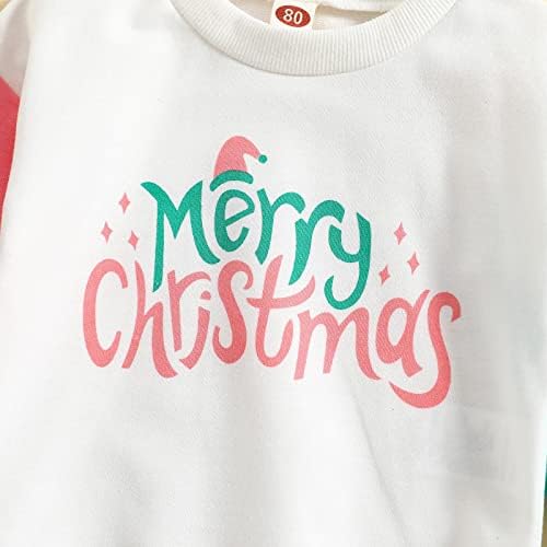 Тениска за момчета За Деца, Коледни Пуловери С Дълги Ръкави и Писмото Принтом За Момичета, Потник, Риза За Момчета,