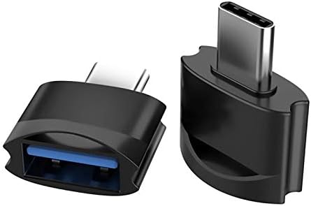 Адаптер Tek Styz C USB за свързване към USB конектора (2 опаковки), който е съвместим с вашите LeEco Le 2 Pro за OTG със зарядно устройство Type-C. Използвайте с устройства разширения, ?