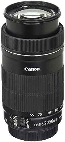Обектив Canon EF-S 55-250 мм F4-5.6 is STM за огледално-рефлексни фотоапарати Canon (Certified възстановени)