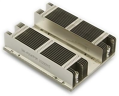 Процесор Supermicro SNK-P0047PSM 1U Pasive Преден Радиатор Средния въздушен канал X9/X10 Кафява Кутия