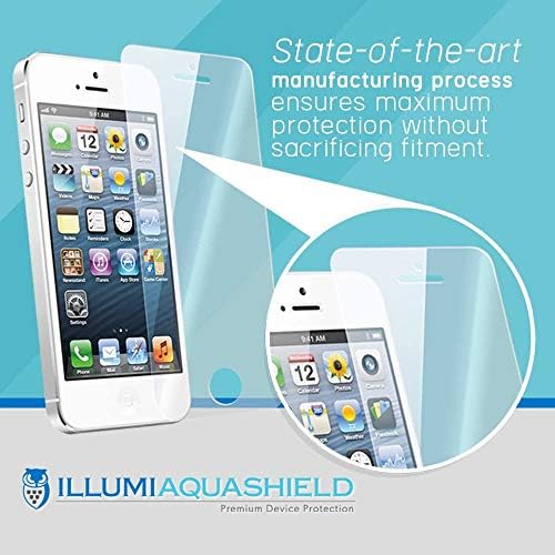 Защитно фолио ILLUMI AquaShield отпред и отзад е Съвместим с Fire HD 10 (2021) (2 опаковки) HD Прозрачен защитен