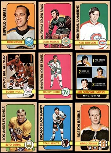 1972-73 Topps Хокей на лед и Почти пълен комплект (Hockey Set) VG/EX+