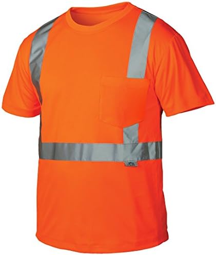 Оранжева тениска Pyramex Hi-Vis - Среден размер