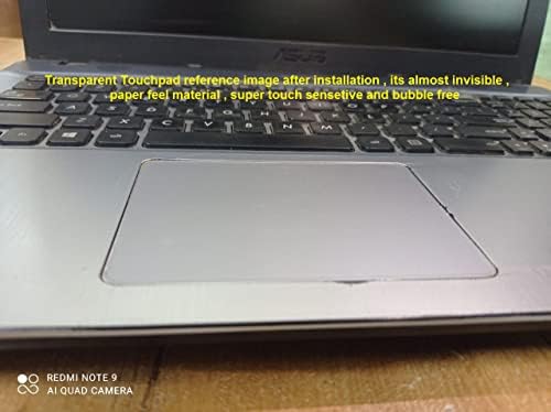 (2 броя) Защитно покритие тъчпада на лаптопа Ecomaholics за лаптоп ASUS ROG Zephyrus G (GA502GU-PB73) 15,6 инча, Прозрачно Защитно фолио за трековой панел, Устойчив На надраскване и пръсто?