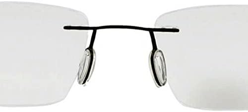Носа облицовка PERFFITT от прозрачна гума и силикон, накладывающиеся на носа облицовка, Пъпки, очила, Рамки за слънчеви очила, дрехи за четене HNP002 (Прозрачен - 1 чифт)