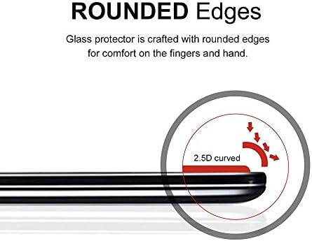 (2 опаковки) Supershieldz Предназначени за T-mobile Revvlry Защитно фолио за екран от закалено стъкло, защита от надраскване,