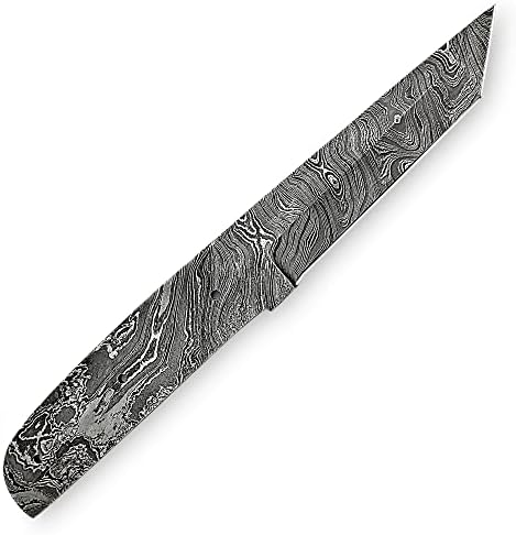 Billet дамасского остриета, изработени по поръчка за направата на ножове LDB76