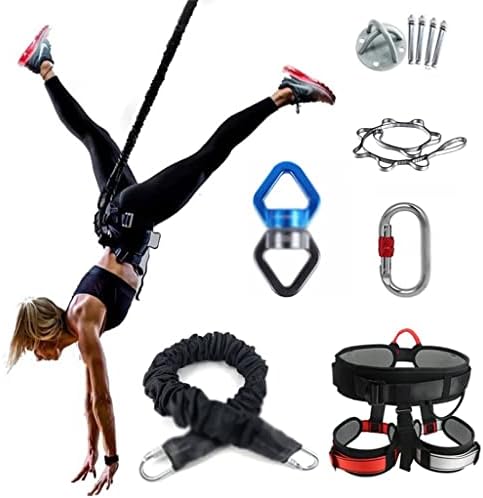 CXDTBH Бънджи Танц Летящ Окачен на Въже, Въздушен кабел за практикуване на Йога, Определени Эспандеров За тренировки, оборудване