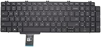 Новата клавиатура за Точност 7550 7750 US Без сива осветление