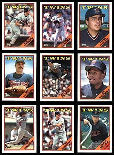 1988 Topps Minnesota Twins Команден сет Minnesota Twins (сет) NM/MT Близнаци