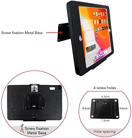 Монтиране на стена за iPad 10,2-инчов (9-то, 8-то, 7-то поколение), с кражба спирачка ключ, е Произволна адаптиране