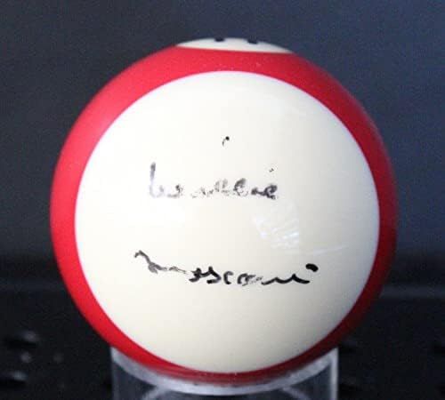 Уили Мускони Подписа Автограф на Бильярдном Балон Auto JSA F98716 - Бейзболни Топки С Автографи