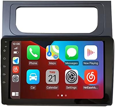 Андроид 10 Авторадио Автомобилната Навигация Стерео Мултимедиен плейър GPS радио 2.5 D Сензорен екран forVWTouran 2011-2015 Восьмиядерный 6 GB RAM И 128 GB ROM (CarPlay / Android Auto)