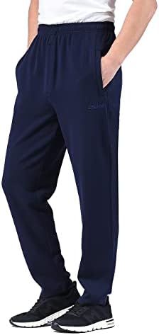 Zoulee Нови Мъжки Класически Панталони за джогинг с завязками на кръста, Спортни Панталони с ширинкой с цип