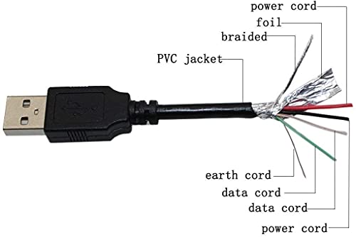 DKKPIA 5 НА Мощност USB Зарядно Устройство Кабел Кабел за VTech Kidizoom Smartwatch Смарт Часовници