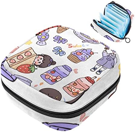 ORYUEKAN Чанта За съхранение на Хигиенни Кърпички, Чанта за Менструална Чаши, Преносими Чанти За Съхранение на Хигиенни