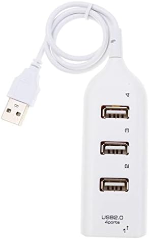 XDCHLK Високоскоростен Hub-Адаптер USB-Mini USB 2.0 Хъб 4-Портов Сплитер за преносими КОМПЮТРИ, Приемник за Лаптоп, Аксесоари