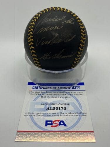 Jose Cansceco Множество Надписи С Автограф Черно Бейзбол PSA DNA * 0 - Бейзболни Топки С Автографи