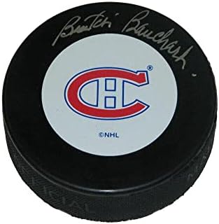 Миене на ЕМИЛ БУТЧА БУШАРА с автограф Монреал Канадиенс - за Миене на НХЛ с автограф