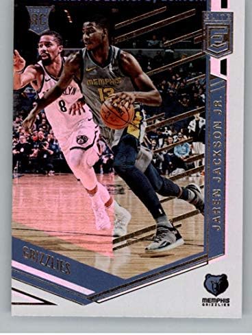 2018-19 Панини Хрониките Elite 284 Джарен Джексън Младши, нов баскетболния отбор от НБА , Търговска картичка Мемфис