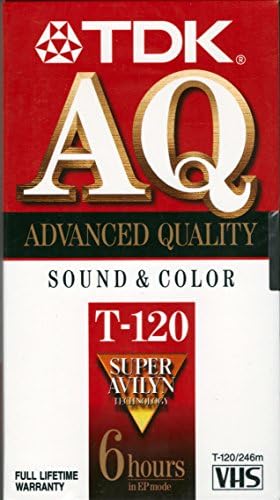 Видеокассета Tdk T120 2 - 4 - 6 Hr . Привязываемый