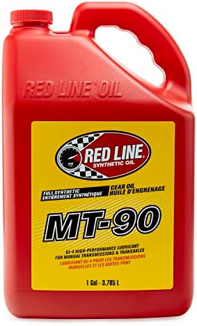 Трансмисионно масло Red Line (50305) за механична скоростна кутия (MT) с мощност 90 W - Синтетични Трансмиссионная лубрикант - 1 Галон