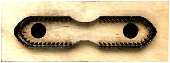 Японското Стоманен Нож, Дървена Форма за Щанцоване Колан за чанти, Форма за Нож ръчна изработка за Кожевенных изделия - (Цвят: