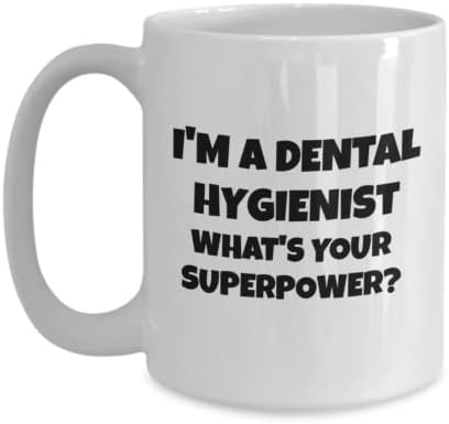 Кафеена чаша за зъболекар-Хигиенист, Идея за подарък за стоматолози-хигиенисти