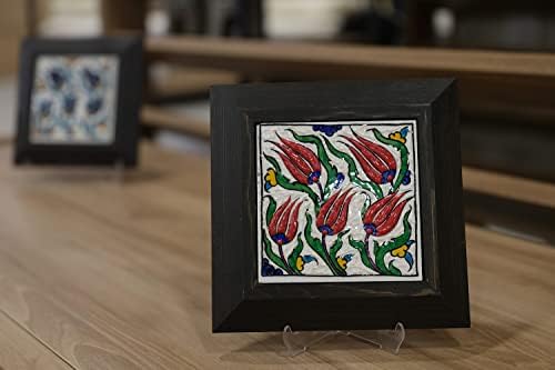 Керамичните плочки в рамка с рисувани EliPOT, художествена рамка за керамични плочки 4x4, рамка за керамични плочки с