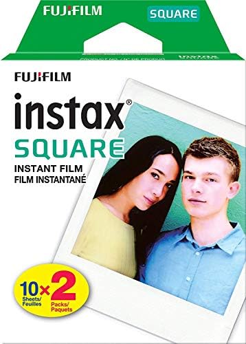 Филм Fujifilm Instax Instant Square - 80 Експозиции + Качествена кърпа за снимки от микрофибър