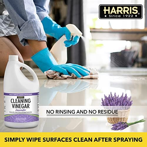 Универсално средство за почистване на домакински повърхности с почистващ оцет HARRIS, 128 грама (Лавандула)