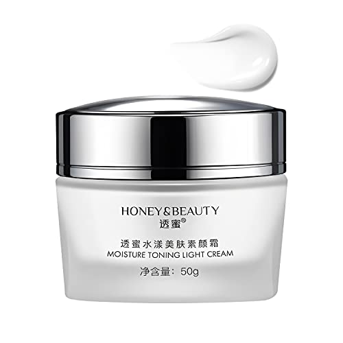 Honey & Beauty Moisture Toning Light Cream - Хидратиращ Крем за лице, Овлажняващ Тоник, Крем, Коректор За грим с Телесен цвят (1бр)