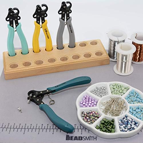 Клещи Beadsmith 1-Step Looper, 3 мм, с 24-18 г занаятчийска тел, мигновено създават хомогенна линия за четок,