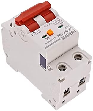 HIFASI 1бр 2P 230 В Автоматичен прекъсвач остатъчен ток със защита от претоварване работен ток и изтичане на 10-63A (Размер: