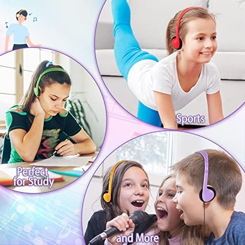 Детски Слушалки Hongzan на Едро 20 броя в опаковка за ученици, Деца, Момчета и Момичета, на Едро за Еднократна употреба Слушалки,