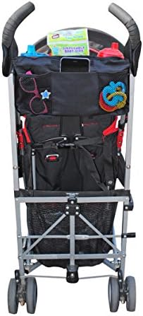 Органайзер за детски колички Mighty Clean - подходящ за повечето бебешки колички и включват в себе си две дълбоки изолирани