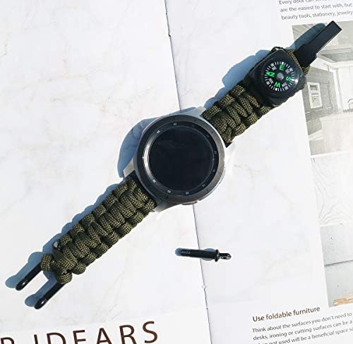 Olytop за Galaxy Watch 4 Ленти 40 мм 44 мм Класически 46 мм 42 мм/Galaxy Watch Active 2, 20 мм Быстроразъемный Спортен Открит