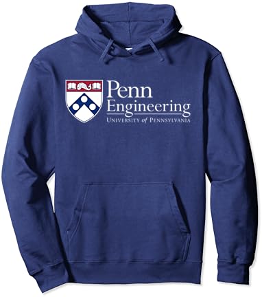Мъжки дрехи Penn Quakers School of Engineering, Пуловер с качулка