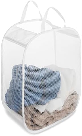 Чанта за дрехи Whitmor Pop & Fold, Бяла или синя