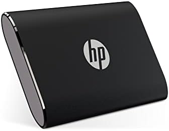 Преносим SSD устройство HP P500 с капацитет 500 GB - Външен твърд диск, USB 3.2 Gen 1 Type C, USB C - до 420 Мб / с, черен