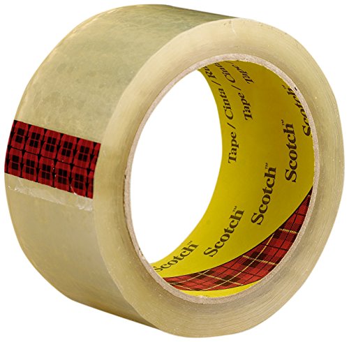 Самозалепваща се лента за запечатване на кашони 3M Scotch High Так 3743, Прозрачен, 72 mm x 50 м, 24 бр в кутия