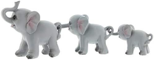 Комплект от фигури на The Bridge Collection 3 слон в редица