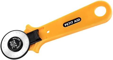 PETIT AID - Ротационен нож с кръгли дискове с диаметър 45 мм, предназначени Специално за обработка на латекс, кожа, памук и хартия - И за професионалисти