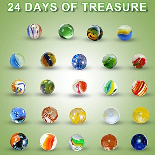 Адвент-Календар със Скъпоценни Камъни На 2022 Година Адвент-Календар за деца С 24 Скъпоценни Камъни, които Могат