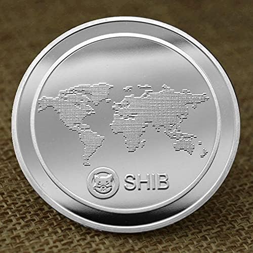 Любима Монета Възпоменателна Монета Shiba-Ин Монета Дож Монета Сребърно Покритие Виртуална Монета Предизвикателство Монета Биткоин Са Подбрани Монета