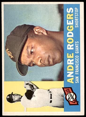 1960 Topps # 431 Андре Роджърс Сан Франциско Джайентс (Бейзболна картичка) БИВШ Джайентс