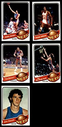 1979-80 Топпс Ню Джърси Нетс Сет отбор Ню Джърси Нетс (сет) на БИВШИЯ Нетс
