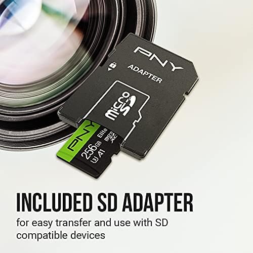 Флаш карта памет на PNY 64GB Elite-X Клас 10 U3 V30 microSDXC, брой карти 3 (1 комплект) - 100 Mbit/s, клас 10,