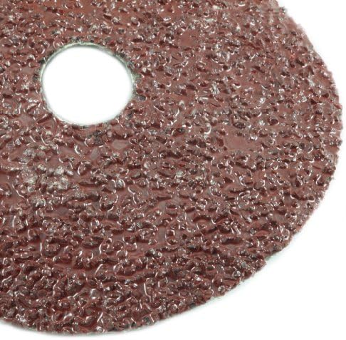 Шлифовъчни дискове Forney 71659 от алуминиев оксид с оправкой 7/8 инча, 5 инча, размер 16, на 3 опаковки