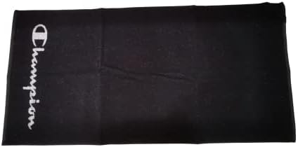 Кърпа за фитнес зала Champion Yoga, Аксесоари За тренировки, Черно Лого, Един размер (Средни, черни)